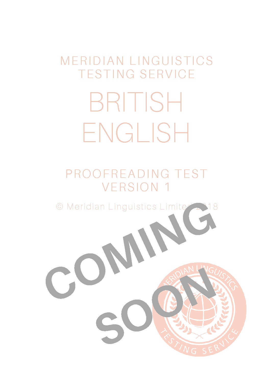 Sample Proofreading Test Sample Proofreading Test